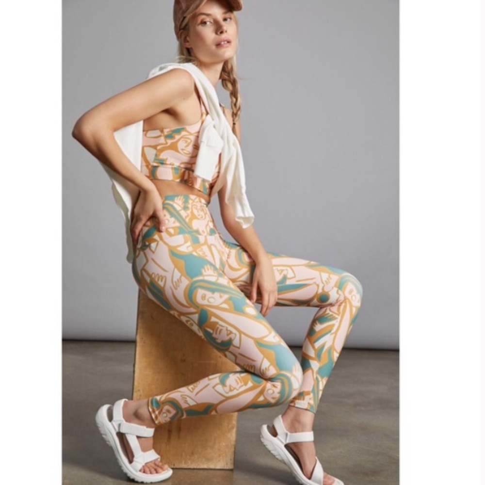 Anthropologie Dazey LA Ani Figures Leggings